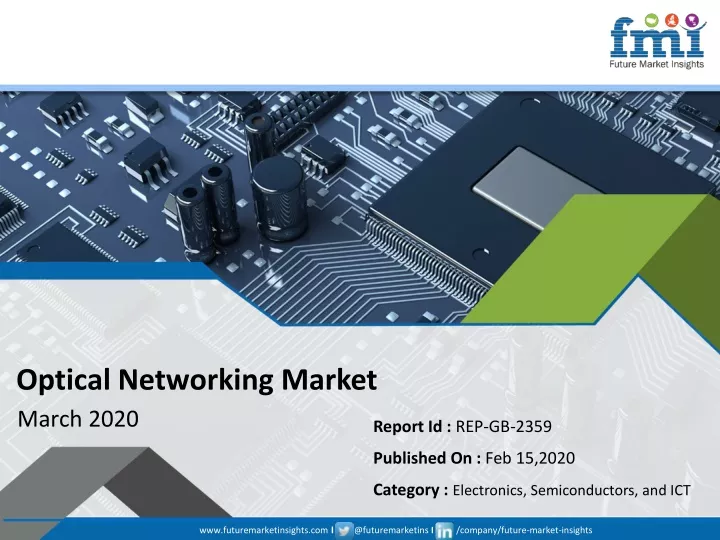 optical networking market march 2020