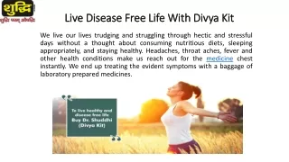 Boost Your Immunity System With Divya kit