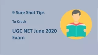 9 Sure Shot Tips To Crack UGC NET 2020 Exam