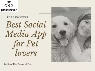 Best Social media app for pet lovers
