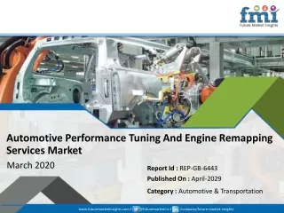 automotive performance tuning and engine