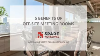 Find best Meeting rooms in your location with Spare Workspace!!