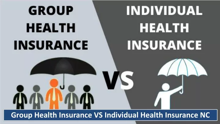 group health insurance vs individual health