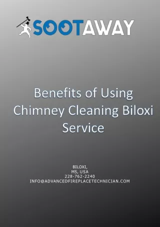 Find The Benefits of Using Chimney Cleaning Biloxi Service