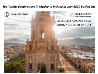 top tourist destinations in mexico to include in your 2020 bucket list