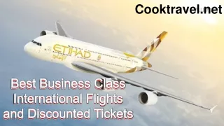 Best Business Class International Flights and Discounted Tickets