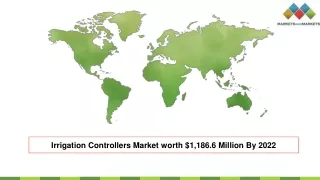 Irrigation Controllers Market Size & Share | Forecast 2022