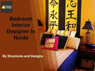 Best Bedroom interior designers noida