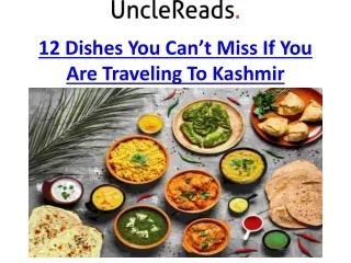 12 Dishes You Can’t Miss If You Are Traveling To Kashmir