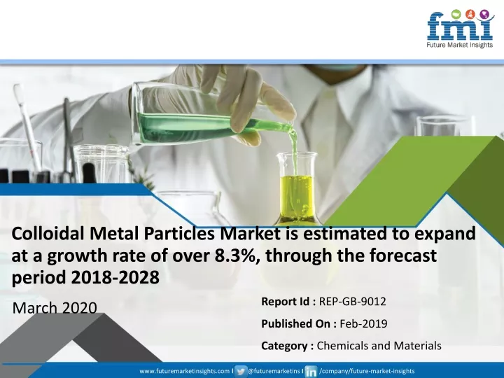colloidal metal particles market is estimated