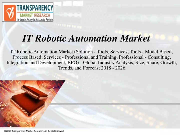 it robotic automation market