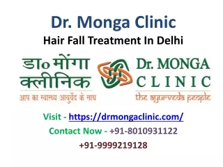 hair fall treatment in Delhi -  91-80109-31122