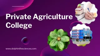 Private Agriculture College in Punjab