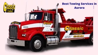 Roadside Assistance in Aurora - Classic Towing