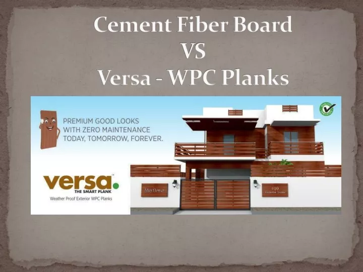 cement fiber board vs versa wpc planks