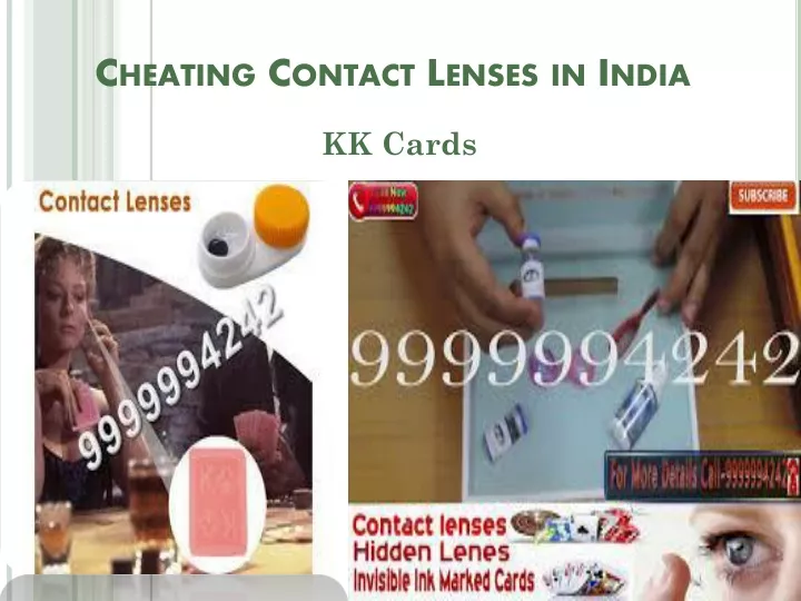cheating contact lenses in india