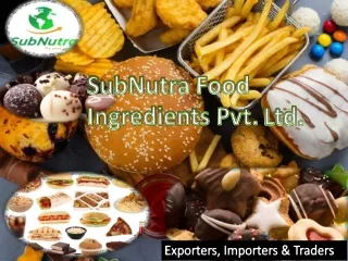 SubNutra Food Ingredients - Indore