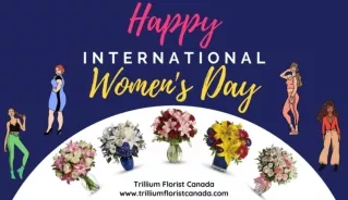 International Women's Day Flowers 2020