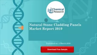 natural stone cladding panels market report 2019