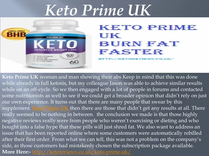 keto prime uk