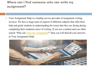 Assignment Help in Australia –Yourassignmenthelp