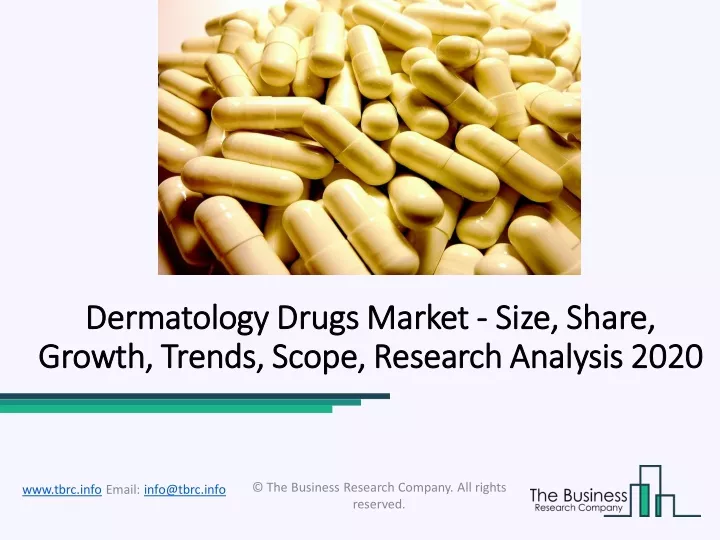 dermatology drugs market dermatology drugs market