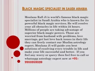Black magic specialist in Qatar Astrologer  91-9988959320