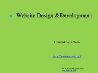 Website Design & Development