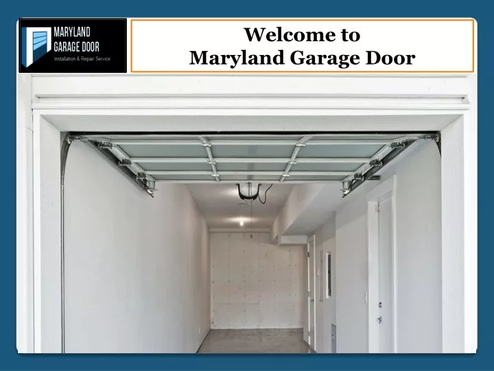 welcome to maryland garage door