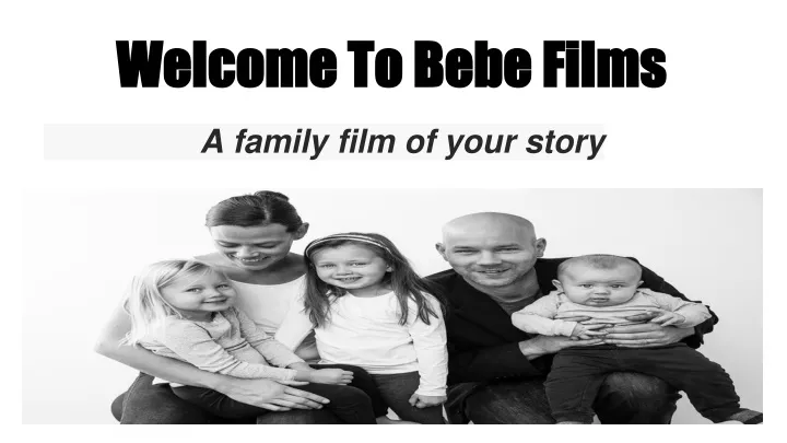 welcome to bebe films