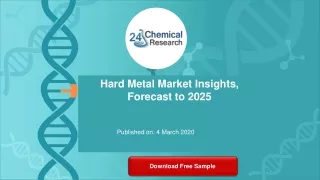 hard metal market insights forecast to 2025