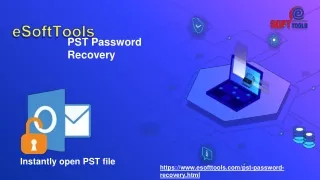 eSoftTools PST Password Recovery