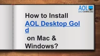 AOL Desktop Gold Download |  18555998359 | Download AOL Gold