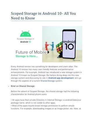 scoped storage in android 10 all you need to know