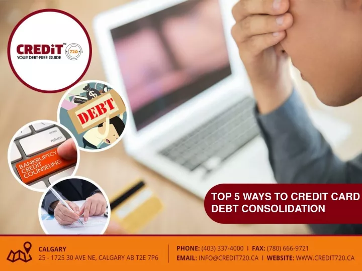 top 5 ways to credit card debt consolidation