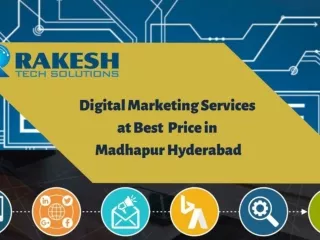 Digital Marketing Services at Best Price in Madhapur Hyderabad.