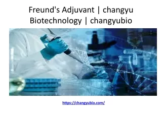 Freund's Adjuvant | changyu Biotechnology