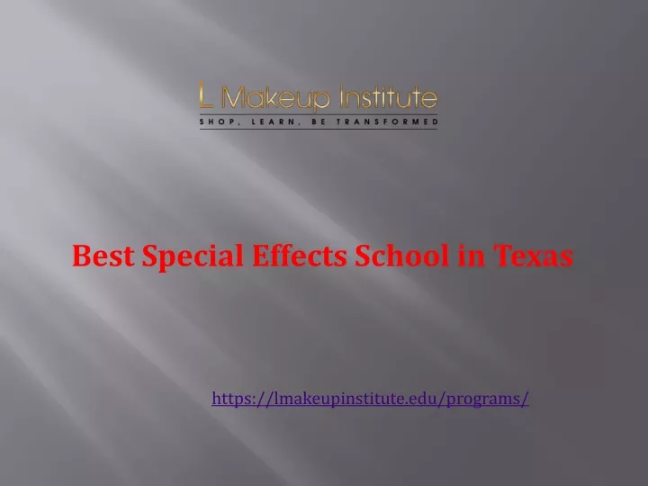 best special effects school in texas