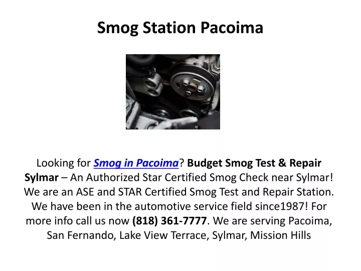 smog station pacoima