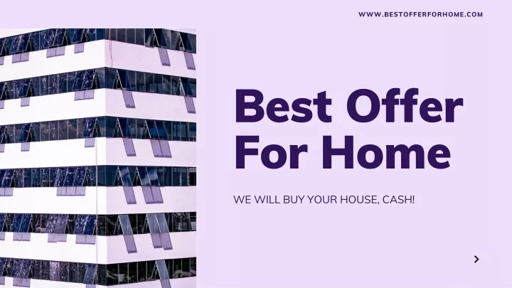 best offer for home