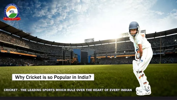 why cricket is so popular in india