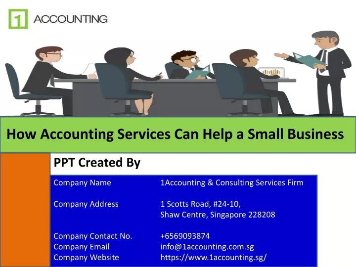 how accounting services can help a small business