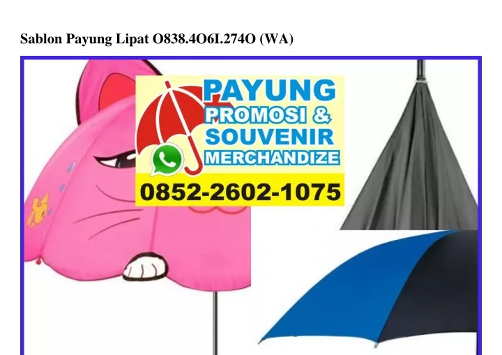 sablon payung lipat o838 4o6i 274o wa