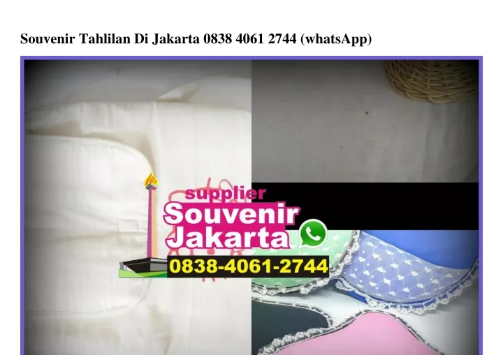 souvenir tahlilan di jakarta 0838 4061 2744