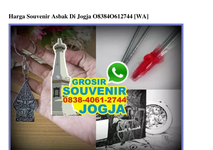 harga souvenir asbak di jogja o8384o612744 wa