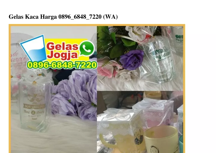 gelas kaca harga 0896 6848 7220 wa