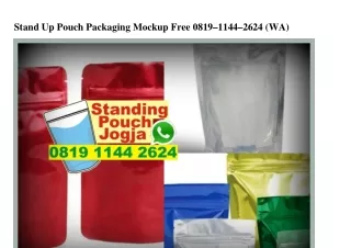 Stand Up Pouch Packaging Mockup Free 0819–1144–2624[wa]