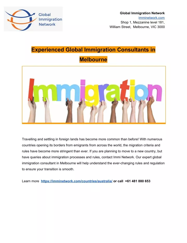 global immigration network imminetwork com shop