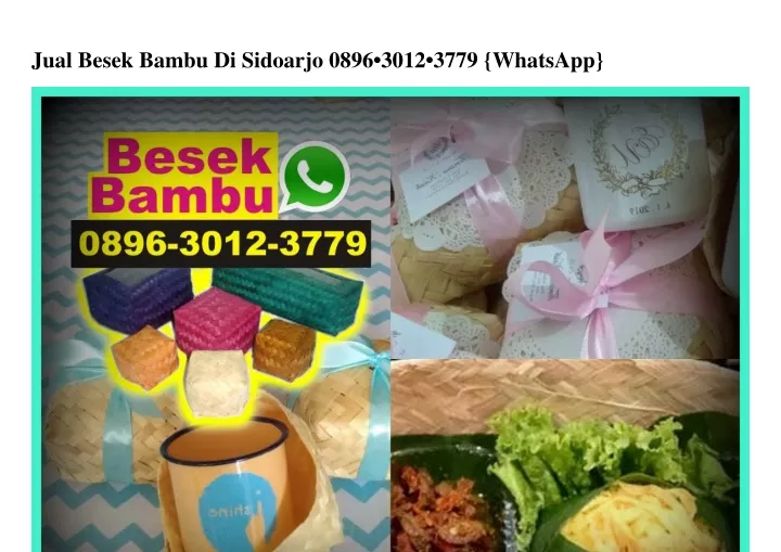 jual besek bambu di sidoarjo 0896 3012 3779