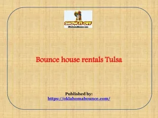 bounce house rentals tulsa published by https oklahomabounce com